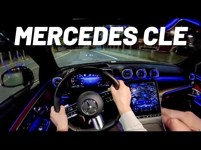 2025 Mercedes CLE | POV Night Drive