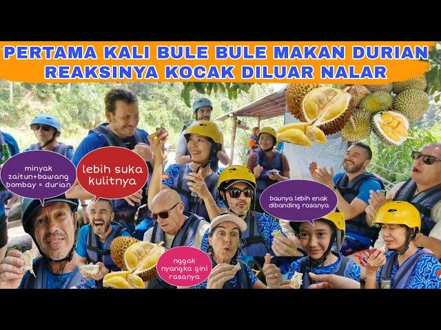 Aneh Aneh Reaksi Mereka Makan Durian. Reviewnya Di Luar Nalar 