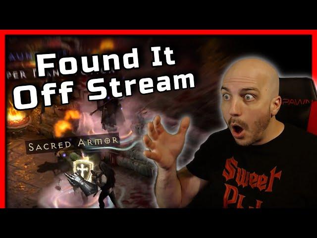OMG!!! Live Unique Sacred Armor Identification - Diablo 2 Resurrected