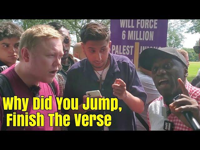 Speakers Corner/Lamin Can't Address The Verses And Jumps/ft Chris (The Ice Man) & Ex Muslim Ismail