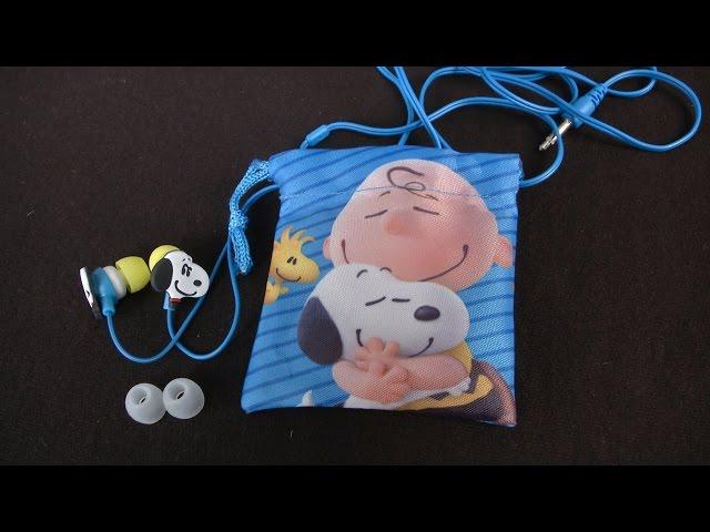 The Peanuts Movie Fun Shape Ear Buds from Sakar International