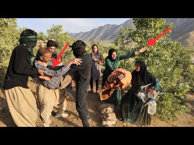 "Reza's Courage: Saving Suzan and her children from oppression and her husband's oppression"