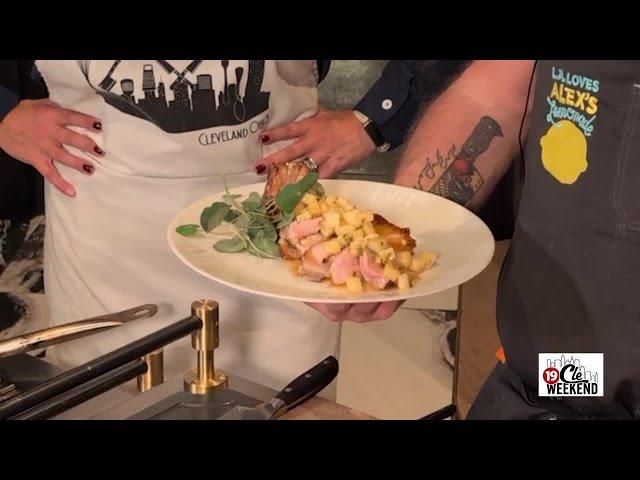 Fahrenheit Chef Rocco Whalen Cooks Up a Delicious Ohio Pork Chop