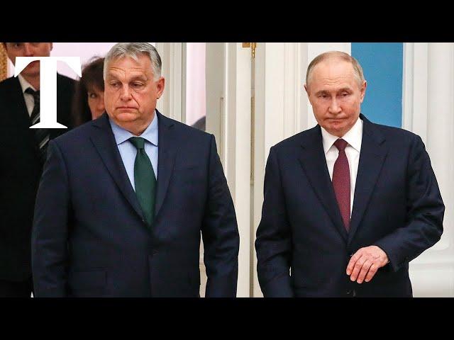Putin talks Ukraine peace with Orban
