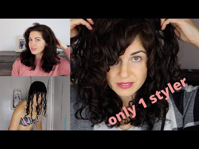 Curly Wavy Hair Routine * NEW- Simple Demo & Explanation!