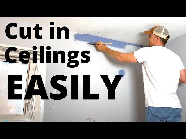 Pro Tips to Cut in Ceiling Paint EASILY