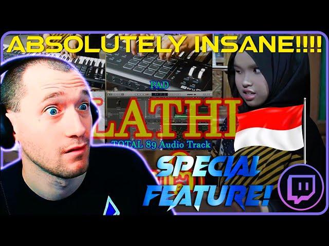 Putri Ariani | Weird Genius - Lathi (ft. Sara Fajira) (PRODUCER REACTION) "She can produce blind?!?"