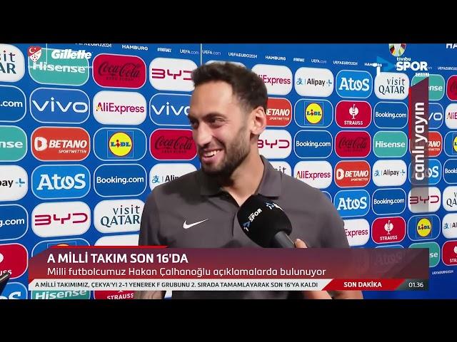 Kaptan Hakan Çalhanoğlu: "Golüme 10 üzerinden 10 puan veriyorum."