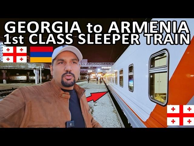 Riding on EUROPE SLEEPER NIGHT Train   || GEORGIA  to Armenia 