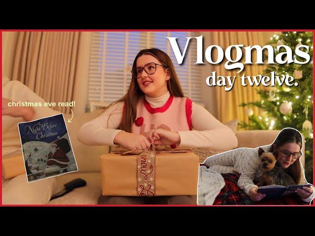 spend the most festive christmas eve with me  Vlogmas day 12