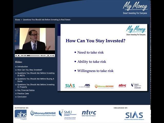 My Money | Questions You Should Ask Before Investing in Real Estate