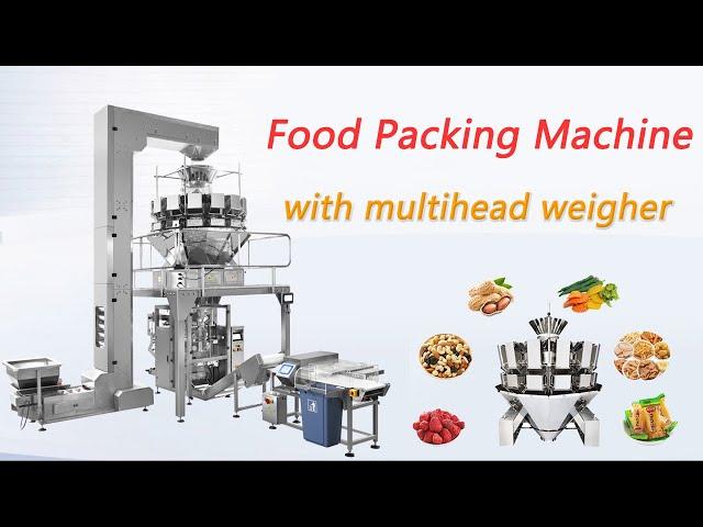 Automatic Food Packaging Machine With Multihead & Weigher