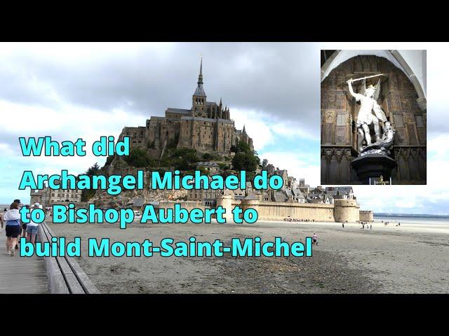 Mont-Saint-Michel (St. Michael's Mount) in Normandy, France - visitted by 3 million people each year