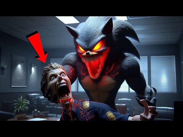 SONIC 3  SONIC TURNED INTO SCARY DOG MONSTER - Story of Transformation