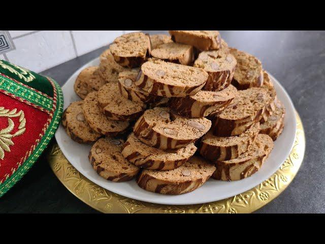 Fekkas marocain aux amandes  ️  فقاص باللوز روعة ناااااجح    دون تكسر أو ضياع