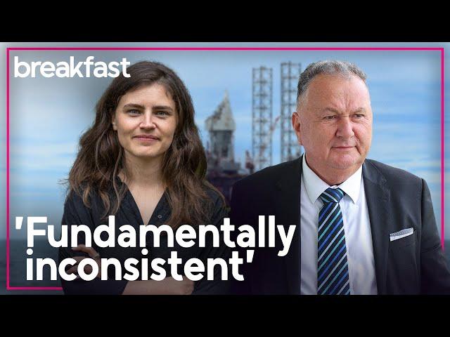 Green, NZ First MPs debate reversal of oil and gas exploration ban | TVNZ Breakfast