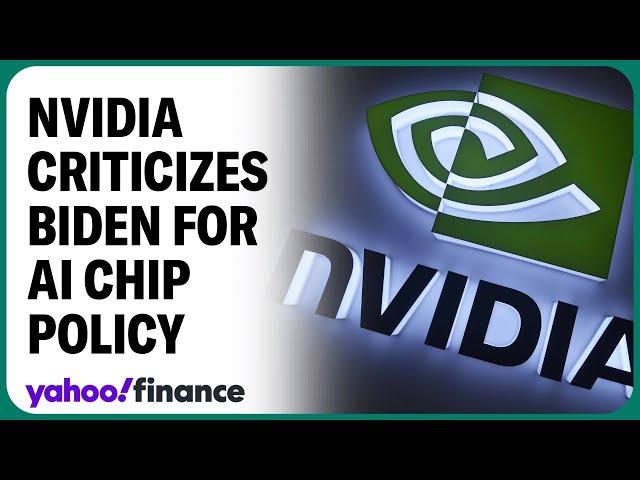 Nvidia criticizes Biden's last minute chip export limits