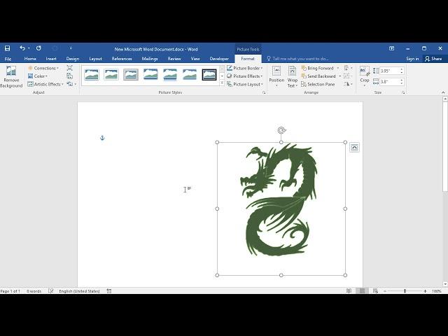 How to Change Color of a Picture in Word