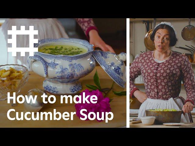 How to Make Cucumber Soup — The Victorian Way