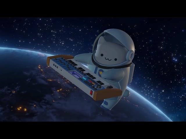 bongo cat in space