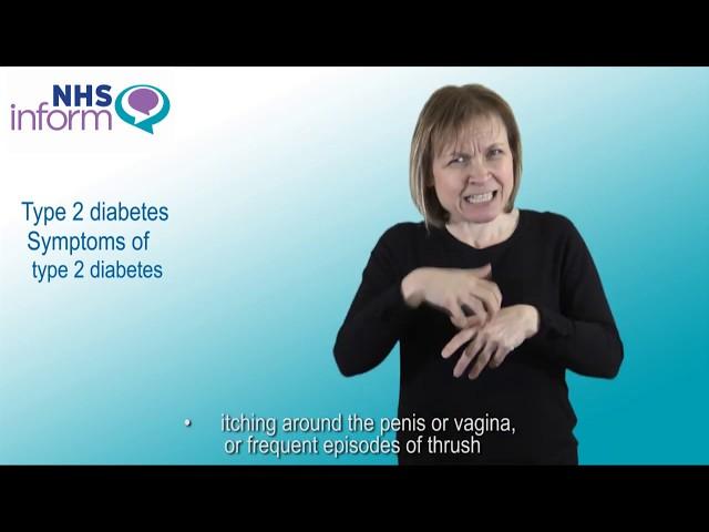 Symptoms of type 2 diabetes