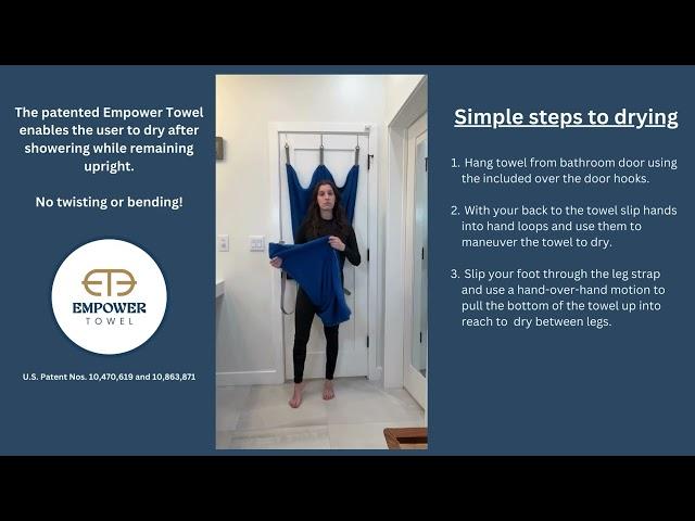 How to Use Patented Empower Towel