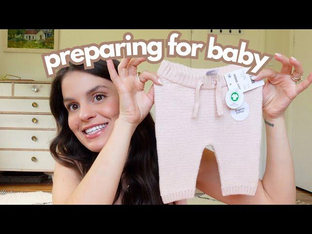 Preparing For Our First Baby | Nest With Me Vlog