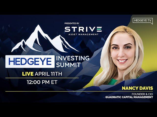 Hedgeye Investing Summit Spring 2024 | Nancy Davis, Founder & CIO, Quadratic Capital Management