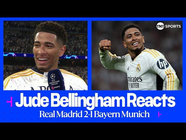 "I LOVE BEING HERE!"  | Jude Bellingham | Real Madrid 2-1 Bayern Munich | UEFA Champions League