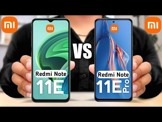 Redmi Note 11E 5G vs Redmi Note 11E Pro 5G