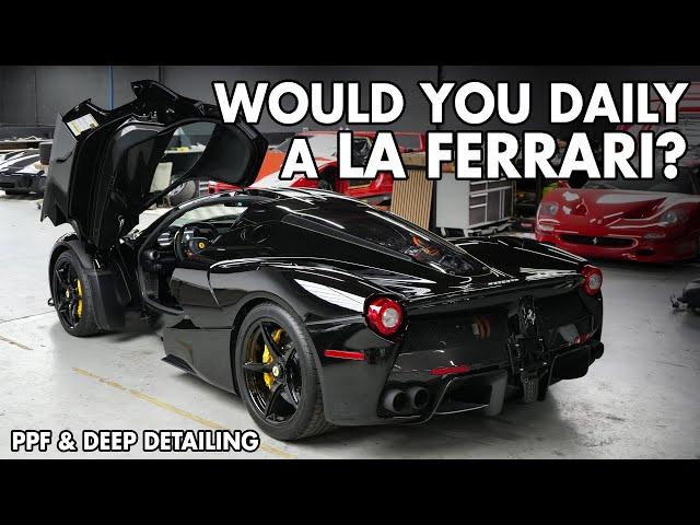 Daily-Driven La Ferrari Gets a Hypercar Detailing Makeover!