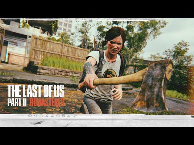 The Last Of Us Part II PS5 Remastered - Aggressive and Stealth | Grounded | Ellie Gameplay 4K60fps