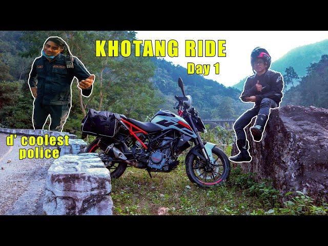 KHOTANG RIDE || Day 1: Met The Coolest Police in Laxmi Puja Day || Leguwa Dhankuta