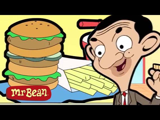 BEAN BURGER!  | Mr Bean Cartoon Season 1 | Funny Clips | Mr Bean Cartoon World