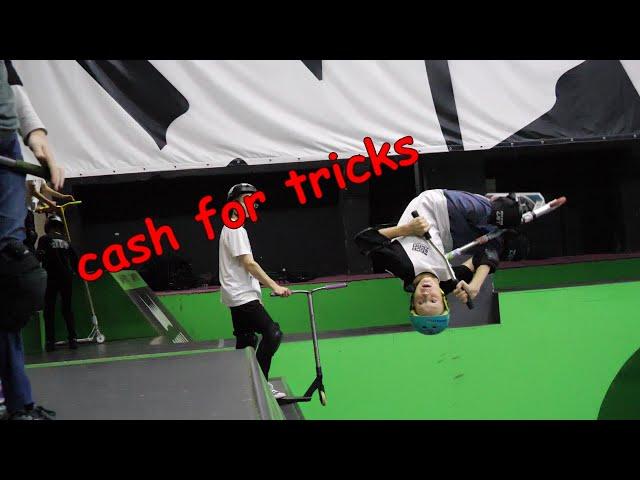 cash for tricks в скейтпарке РампСтрой x GORILLA