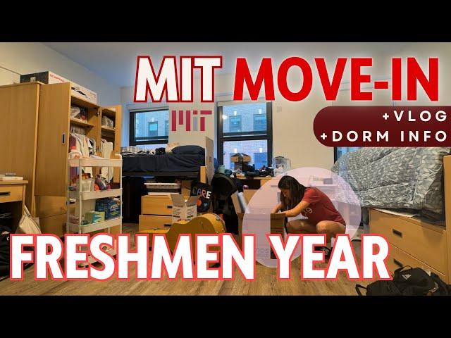 MOVING INTO MY MIT DORM