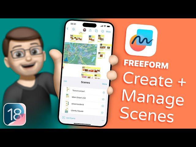 How to Organise Your Freeform Boards Better with Scenes in iOS 18