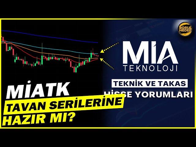 Miatk Hisse Analiz - Yorum - Borsa Yorumları - Son Durum Teknik Analiz - Mia Teknoloji - Alınır mı