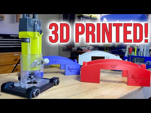 I 3D Printed a Guitar Fretboard Radius Jig!