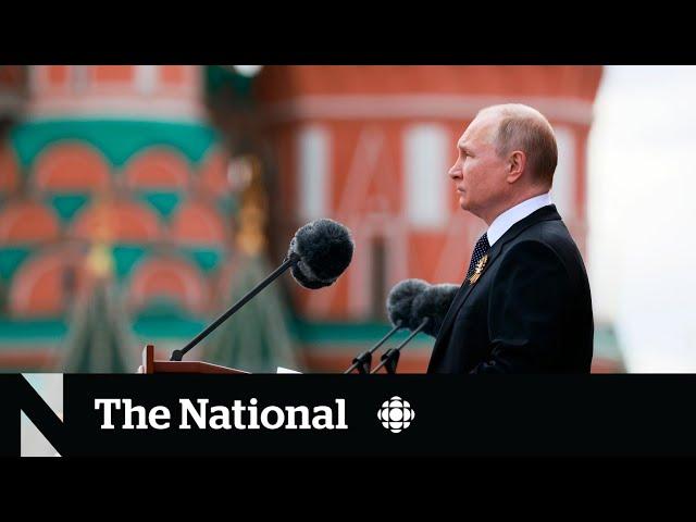 Putin justifies Ukraine invasion during Victory Day celebrations