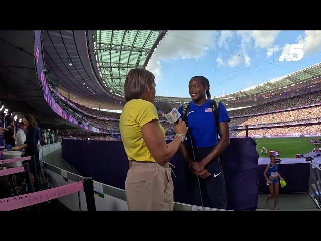 Harris in Paris: One on One with track star Jasmine Moore