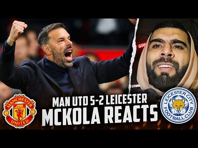 Man Utd 5-2 Leicester | McKola Reacts