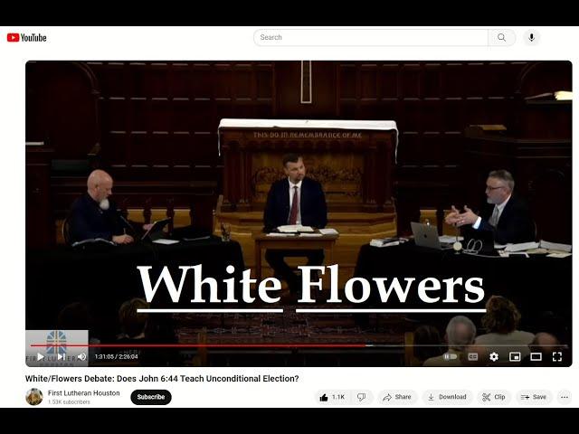 White Flowers Debate - A Few Thoughts