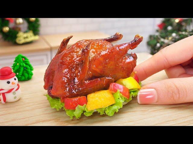 Satisfying Miniature Christmas Recipe | Yummy Honey Glazed Roasted Turkey by Miniature Cooking