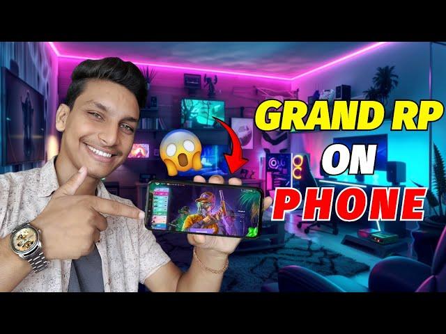 I PLAYED GTA 5 GRAND RP IN MOBILE !