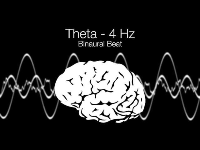 'Supercharge' Theta Binaural Beat - 4Hz (1h Pure)