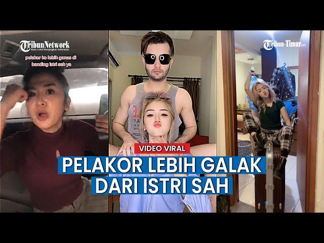 Detik-detik Pelakor Dilabrak, Lebih Galak dari Istri Sah Artis TikTok