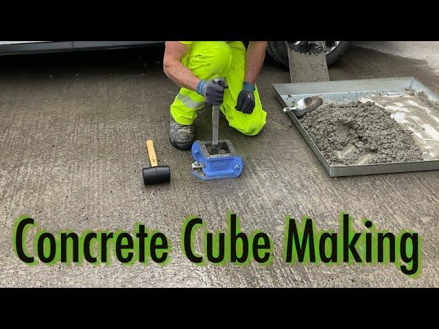 Concrete Cube making - Mattest