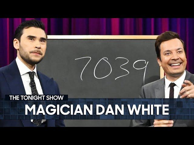 Magician Dan White Proves Fate Really Exists | The Tonight Show Starring Jimmy Fallon