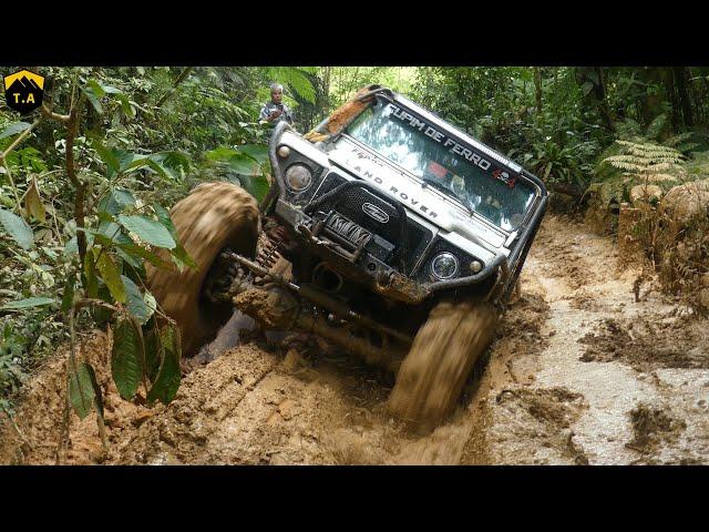 Trilha do 90 - 4x4 Extremo - Dia 1 - Cupim de Ferro - Defender, F75 biturbo & Troller